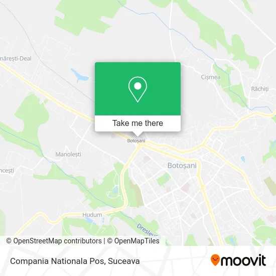 Compania Nationala Pos map