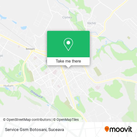 Service Gsm Botosani map