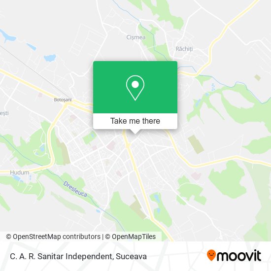 C. A. R. Sanitar Independent map