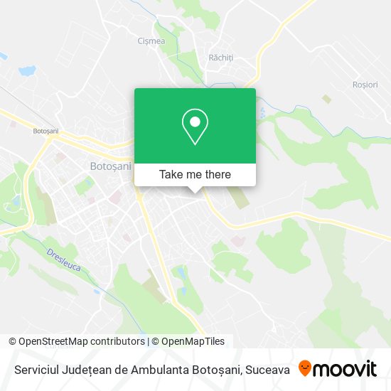 Serviciul Județean de Ambulanta Botoșani map