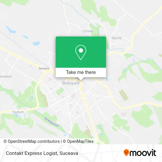 Contakt Express Logist map