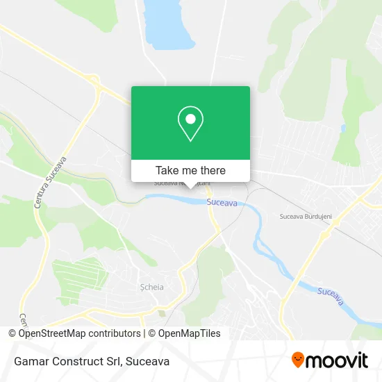 Gamar Construct Srl map