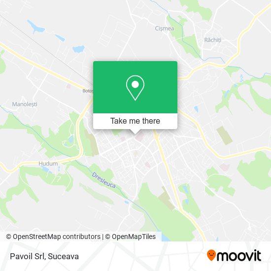 Pavoil Srl map