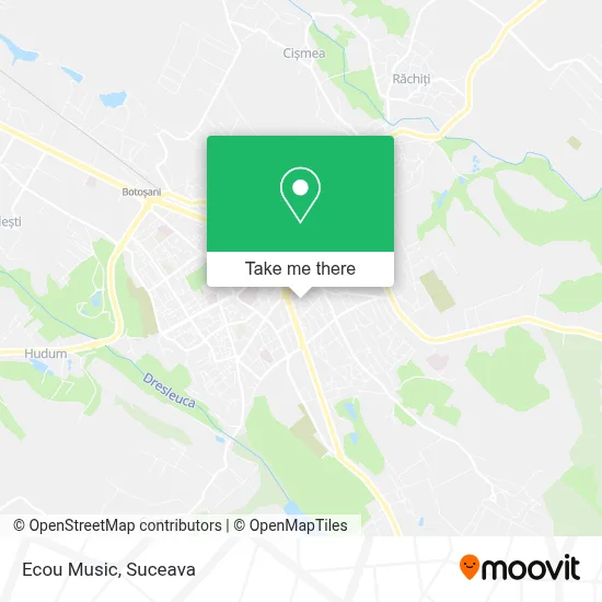 Ecou Music map