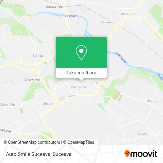 Auto Smile Suceava map