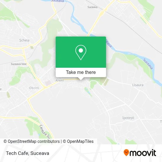 Tech Cafe map