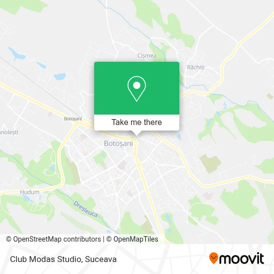 Club Modas Studio map