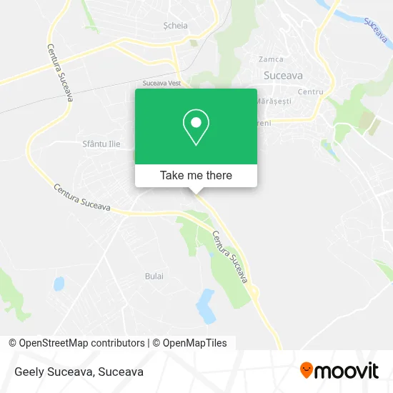 Geely Suceava map