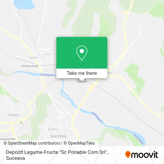 Depozit Legume-Fructe  "Sc Ponable Com Srl" map