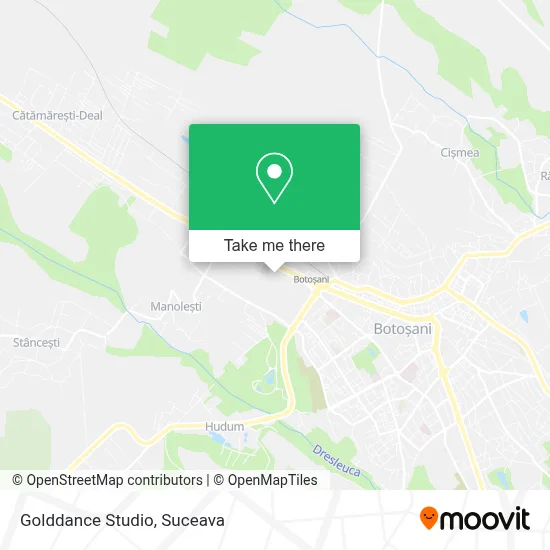 Golddance Studio map