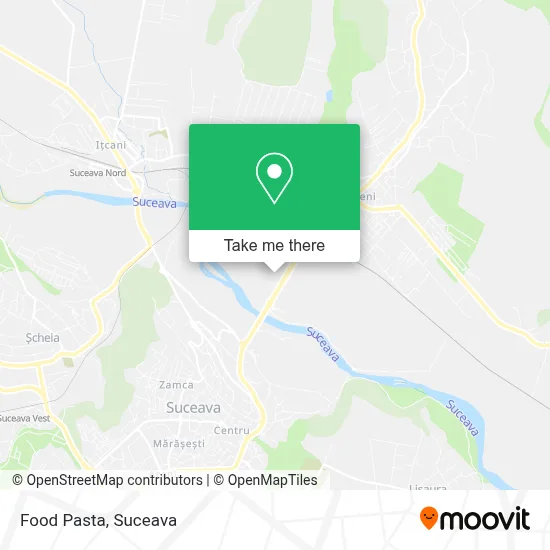 Food Pasta map