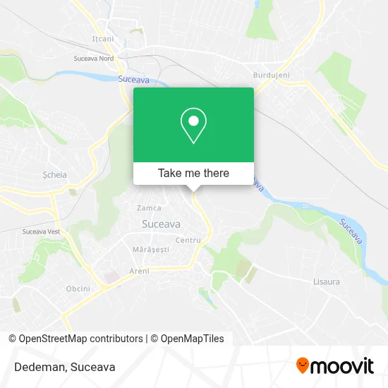 Dedeman map