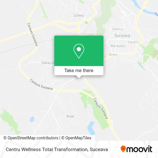 Centru Wellness Total Transformation map