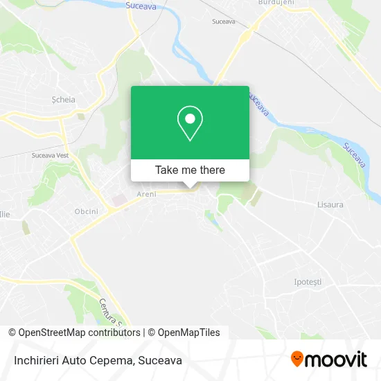 Inchirieri Auto Cepema map