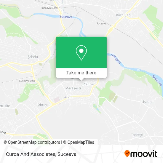 Curca And Associates map