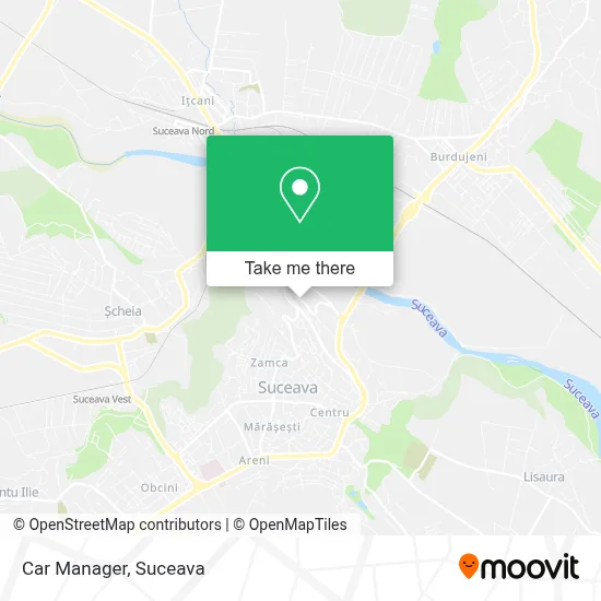 Car Manager map
