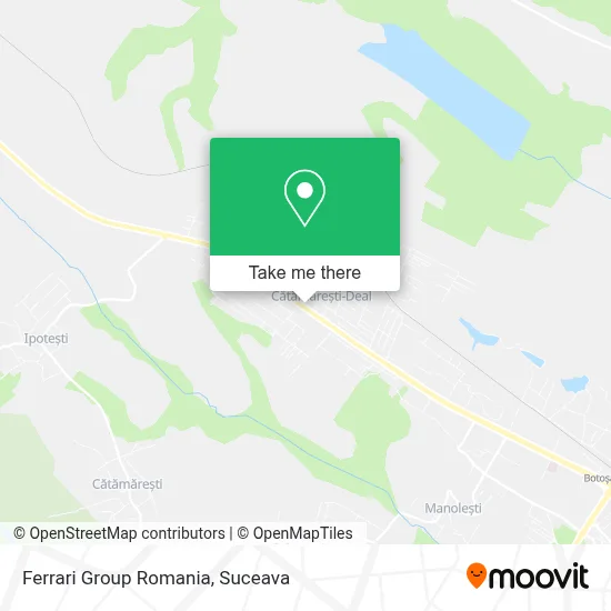 Ferrari Group Romania map