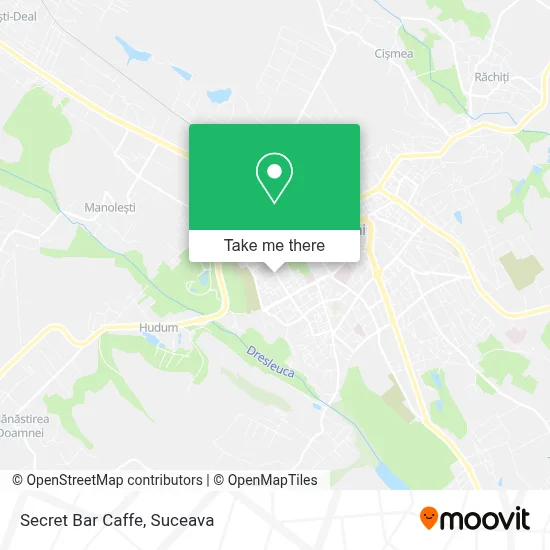 Secret Bar Caffe map