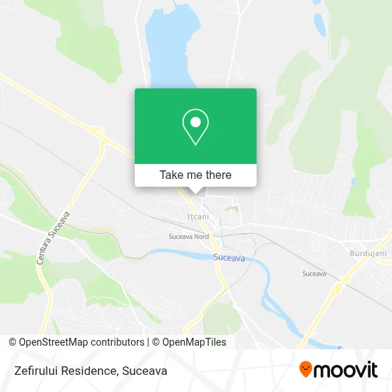 Zefirului Residence map