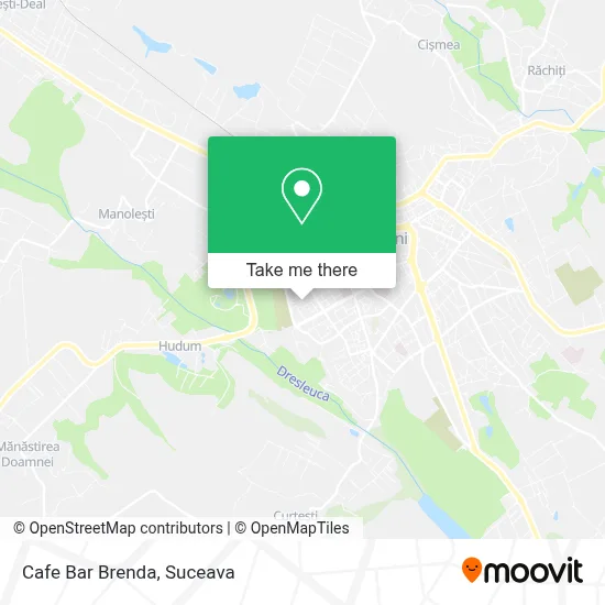 Cafe Bar Brenda map
