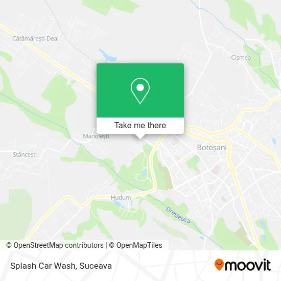 Splash Car Wash map