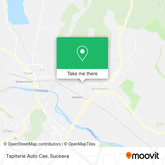 Tapiterie Auto Cae map