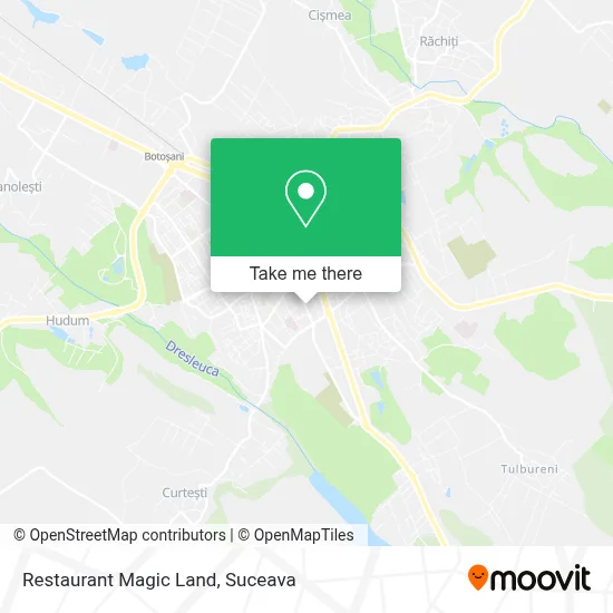 Restaurant Magic Land map
