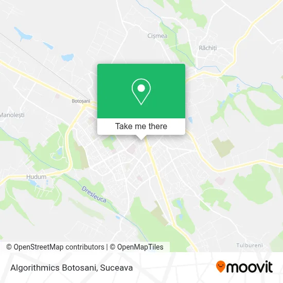 Algorithmics Botosani map