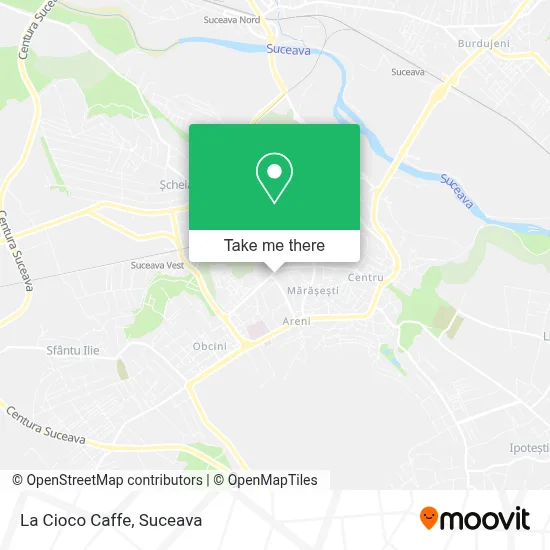 La Cioco Caffe map