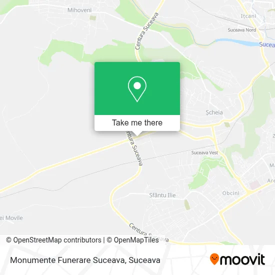 Monumente Funerare Suceava map