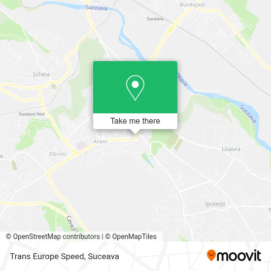 Trans Europe Speed map