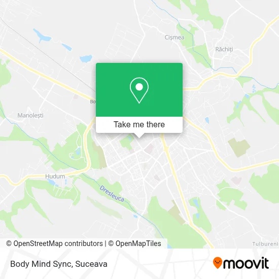 Body Mind Sync map