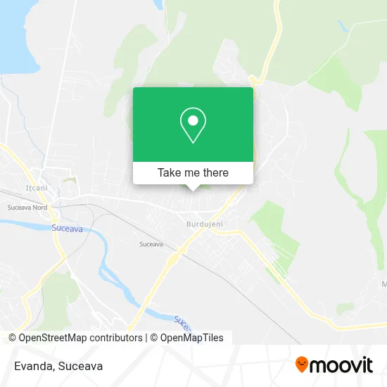 Evanda map