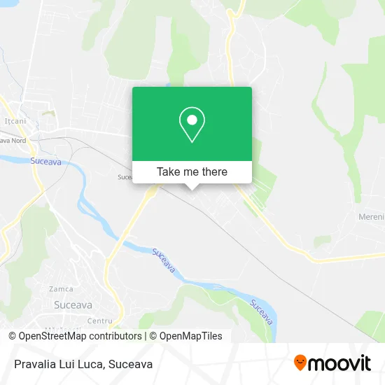 Pravalia Lui Luca map