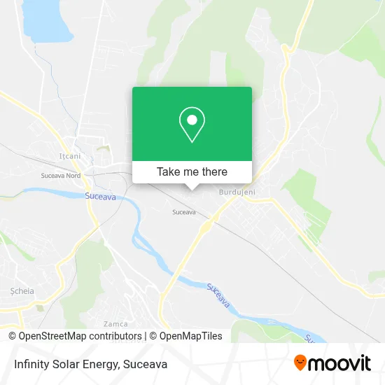 Infinity Solar Energy map