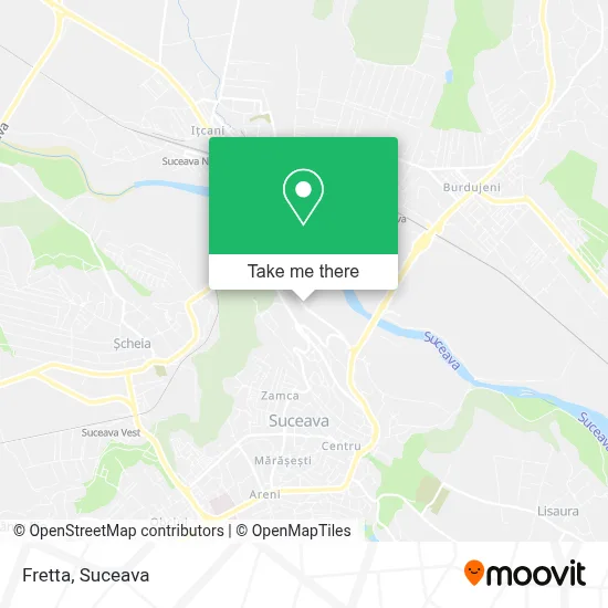 Fretta map