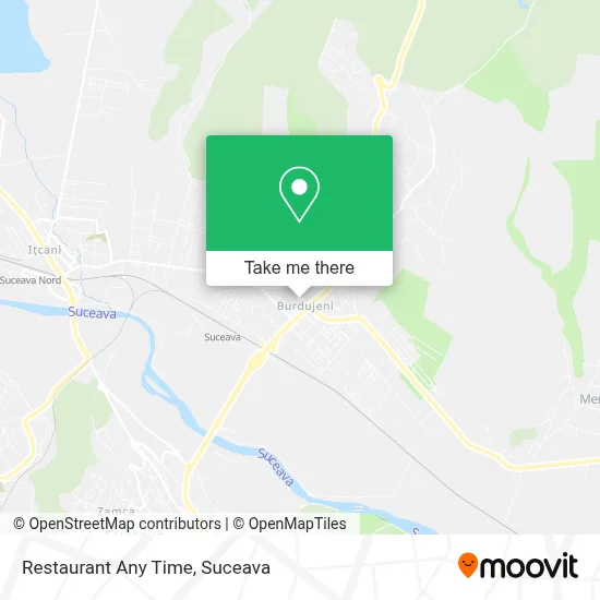 Restaurant Any Time map