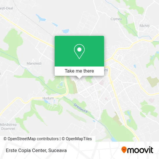 Erste Copia Center map
