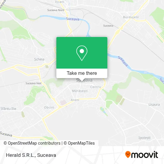 Herald S.R.L. map