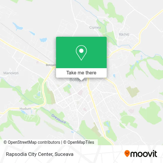 Rapsodia City Center map