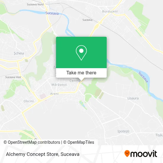 Alchemy Concept Store map