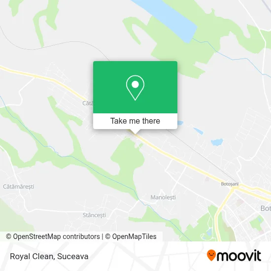 Royal Clean map