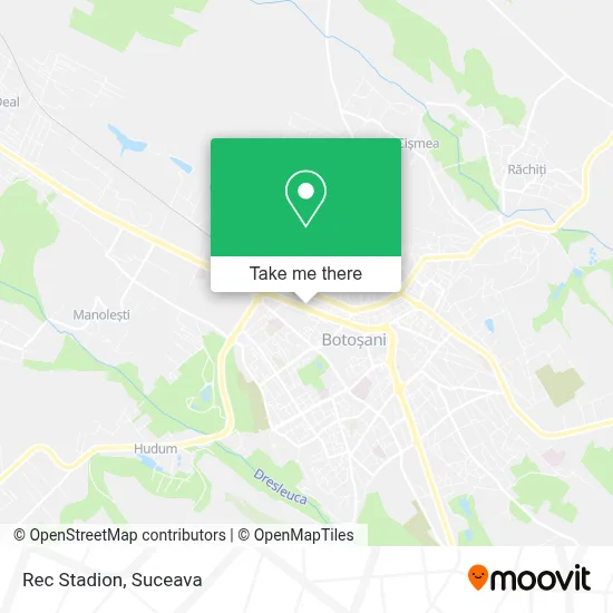 Rec Stadion map
