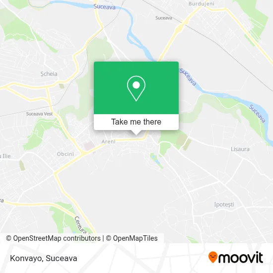 Konvayo map