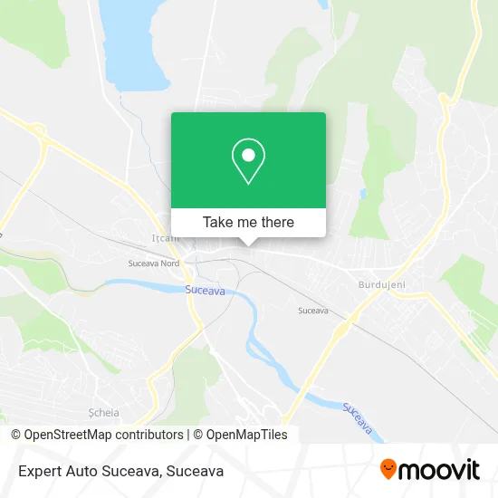 Expert Auto Suceava map