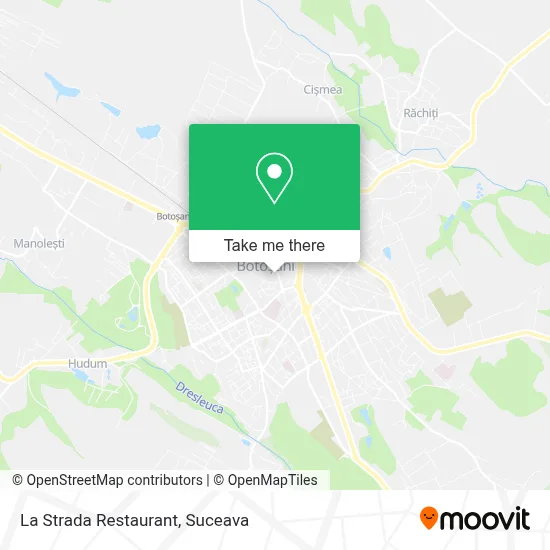 Restaurant La Strada map