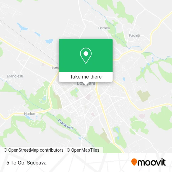 5 To Go map
