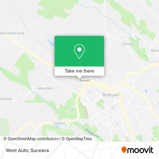 West Auto map