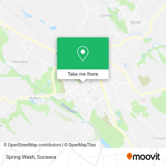 Spring Wash map