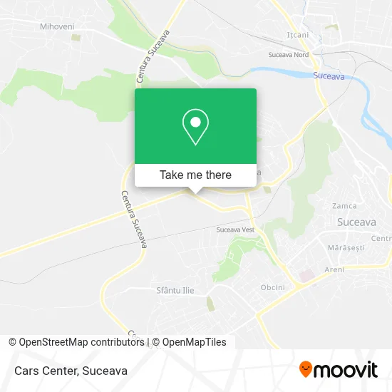 Cars Center map